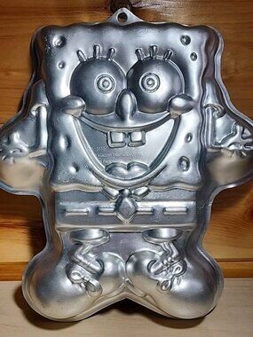 2010 WILTON Sponge Bob Square Pants Birthday Cake Pan/Mold 2105-5135